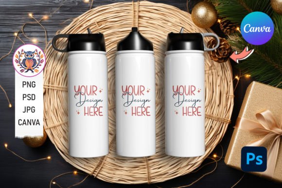 Download 18oz Hydro Water Mockup | PSD Mockup - Hydro Collection