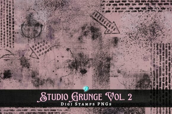 Download Studio Grunge Digi Stamps Vol. 2 - Studio Collection