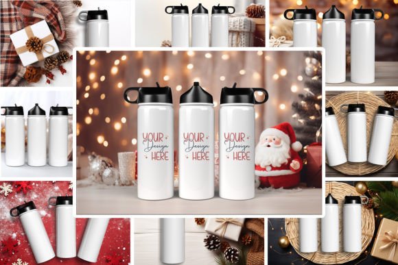 Download 18oz Hydro Water Bottle Mockups Bundle - Hydro Collection