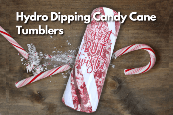 Download Hydro Dipping Candy Cane Tumblers - Hydro Collection