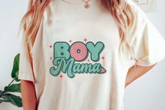 Download Boy Mama Retro Groovy Text Png - Groovy text Collection